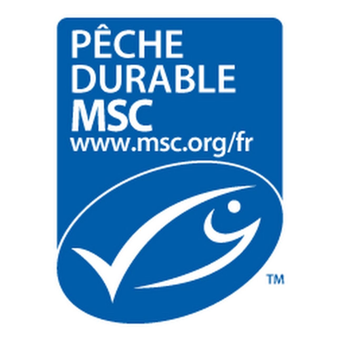 Le logo Pêche Durable MSC